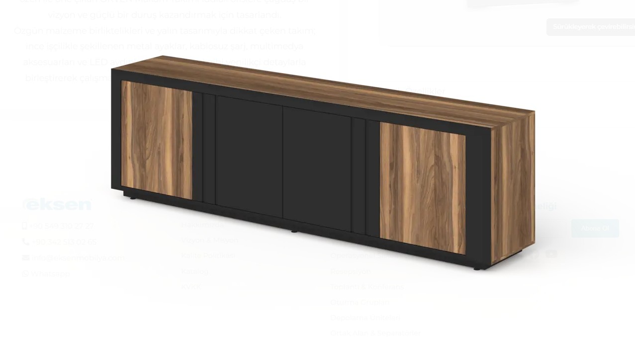 Orven Yönetici Masa Takım