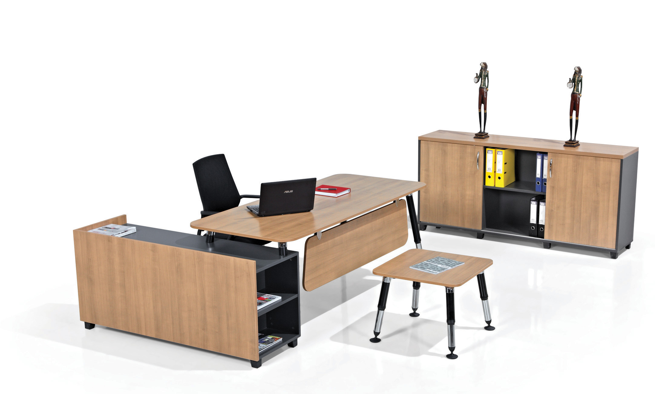 Beril Etajerli Personel Masa Takımı